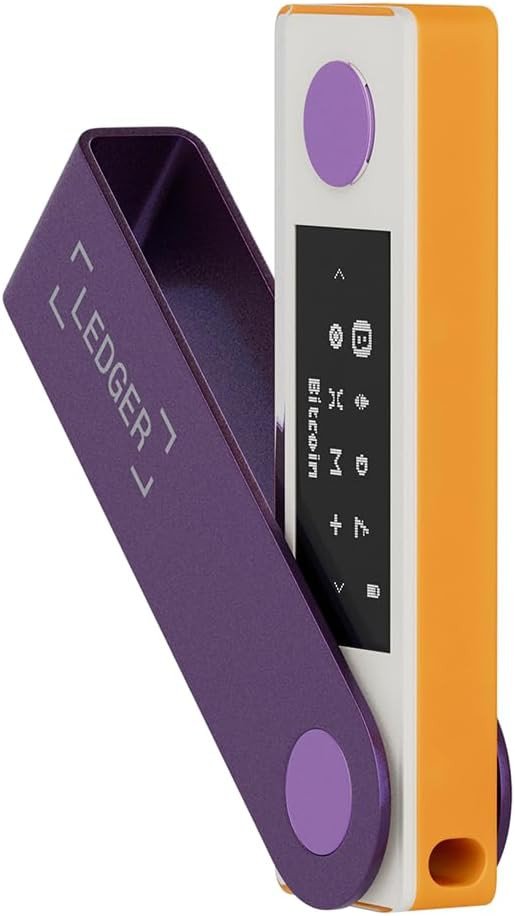 

Аппаратный криптокошелек Ledger Nano X (ретро гейминг)