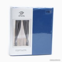 Штора Этель 10339918 2.5x2.65 м (синий, 1 шт)