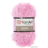 Пряжа для вязания Yarnart Samba 100% полиэстер 2008 100 г (150 м, светло-розовый)