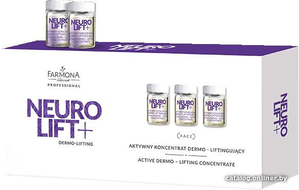 Farmona Ампулы для лица Professional Neurolift+ дермо-лифтингующий концентрат для лица шеи 10x5 мл