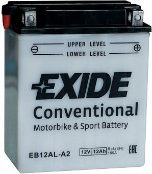 

Мотоциклетный аккумулятор Exide EB12AL-A2 (12 А·ч)