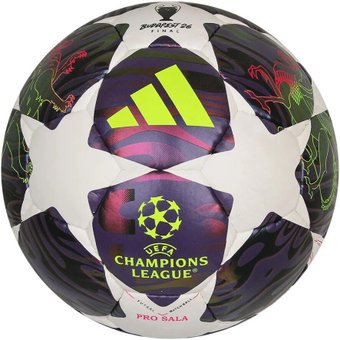 Футзальный мяч Adidas UCL Final 25/26 Pro Sala FIFA Quality Pro JX9102