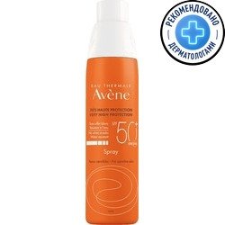 

Avene Солнцезащитный спрей лица и тела SPF50+ 200 мл
