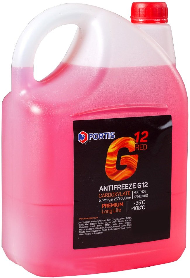 

Антифриз Fortis G12 Premium 5кг