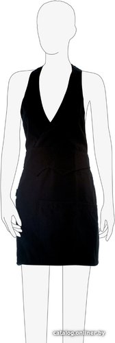 Передник для мастера Dewal BA00035 (черный)