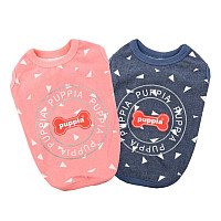 Футболка Puppia Simon PASA-TS1602-IP-S (розовый)