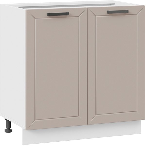 

Шкаф напольный Трия Лорас 1Н8 (белый/холст латте)