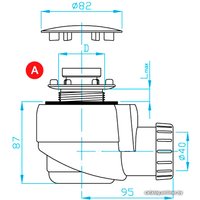 Сифон Plast Brno EWN0540