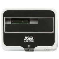 Бокс для накопителей 2.5" и 3.5" AgeStar SCBT2 Silver