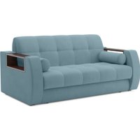 Диван Мебель-АРС Аккордеон Барон №3 ППУ 180x200 (голубой Luna 089)