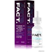  Art&Fact Сыворотка для лица Niacinamide 10% + Liquorice Root Extr 1% себорегулирующая (30 мл)