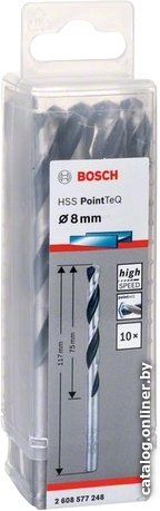 Набор оснастки для электроинструмента Bosch 2608577248 (10 предметов)