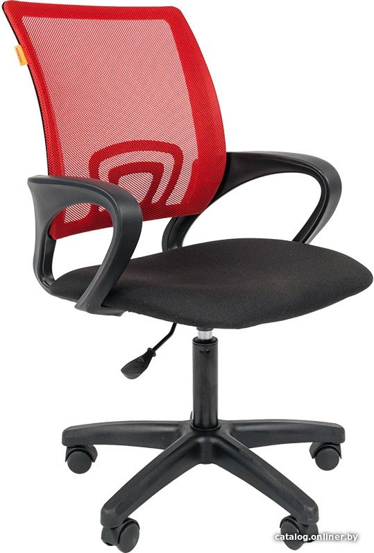 Офисное кресло CHAIRMAN 696 LT (черный/красный)