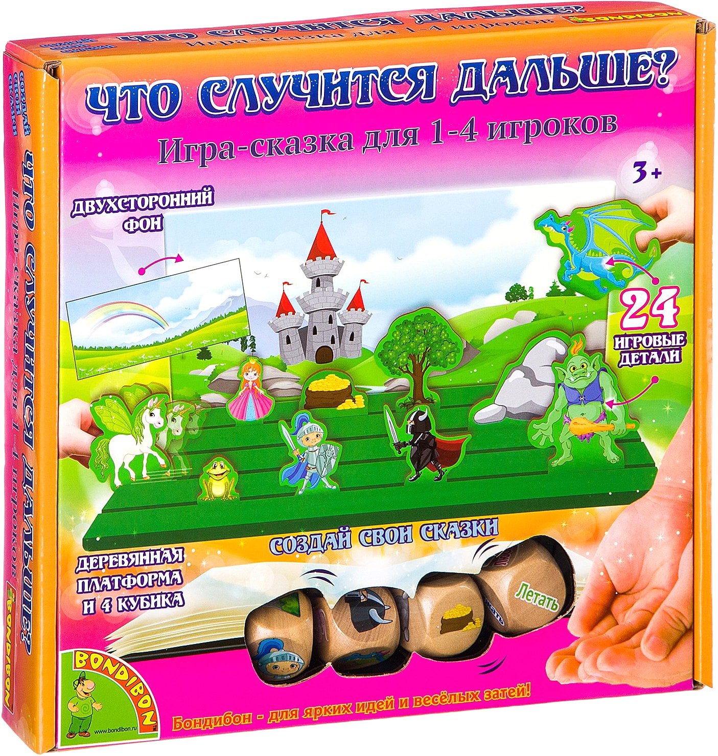 

Настольная игра Bondibon Что случится дальше ВВ2388