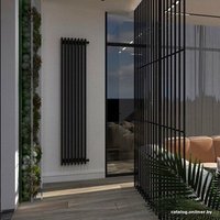 Стальной трубчатый радиатор Loten Grey V 750x180 (нижнее подключение)
