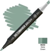 Brush Двусторонний BG42 SMB-BG42 (зеленый сланец)