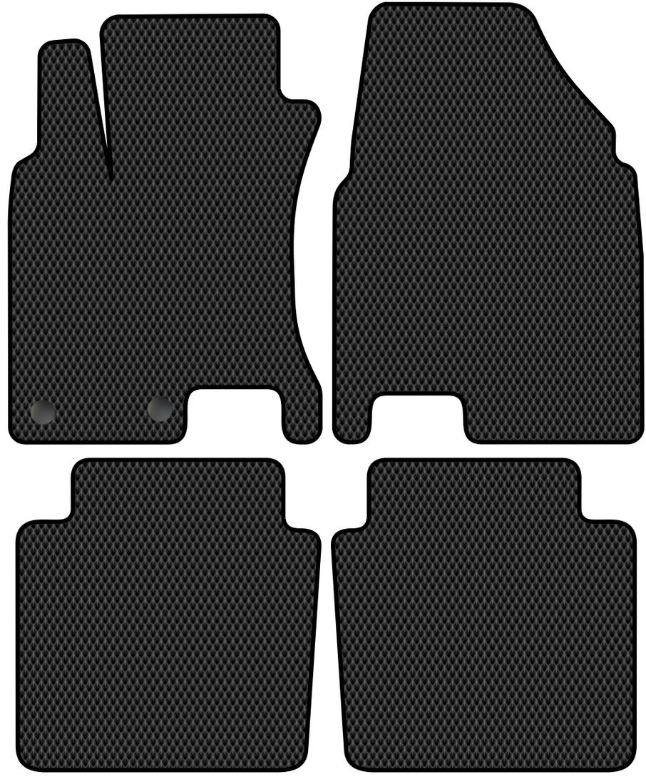 

Комплект ковриков для авто Alicosta Nissan Qashqai +2 I (suv / J10) 2010 - 2014 (черный, ромб)