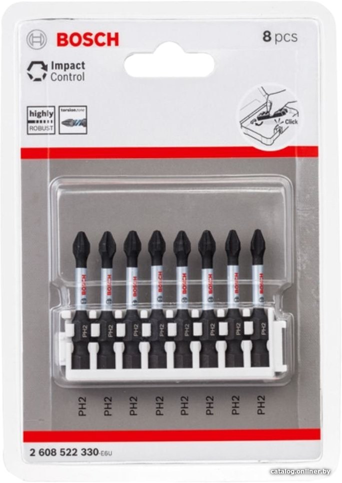 Набор бит Bosch 2608522330 (8 предметов)
