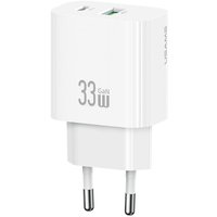 Сетевое зарядное Usams CC317 T65 33W (белый)