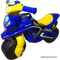 Каталка Doloni-Toys Полиция 0139/57 (синий/желтый)
