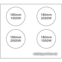 Варочная панель Weissgauff HI 640 BS