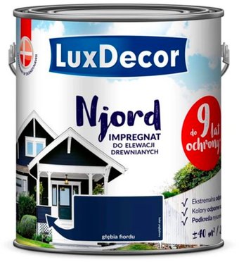 Краска LuxDecor Njord Далекий фьорд 0.75 л (глянец)