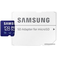 Карта памяти Samsung PRO Plus microSDXC 128GB (с адаптером)