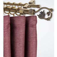 Карниз для штор Sundays Home Лайт Ветка 25мм+16мм двухрядный (антик, 2.4м)