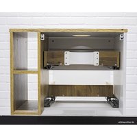  Домино Тумба под умывальник Joy 46 Frost 70 подвесная с двумя ящиками В2