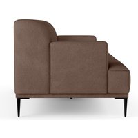 Диван Олмеко Бергамо 2-х местный (велюр, барни шоколад)