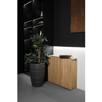 Стол-книга Stoloff Мечта 1600x850 (дуб сонома, опоры складные, углы прямые с роликами и ручками)