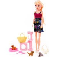 Кукла Полесье Ксюша на прогулке 02628