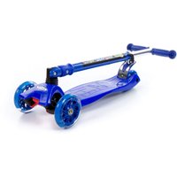 Двухколесный детский самокат Полесье Со складной ручкой 0072C 94438 (синий)