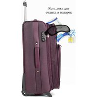 Чемодан 4 ROADS 6161-L 75 см (вишневый)