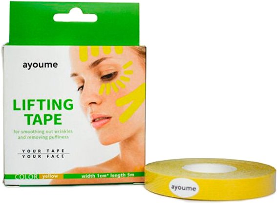 

Тейп Ayoume Kinesiology Tape Roll 1 см x 5 м (желтый)