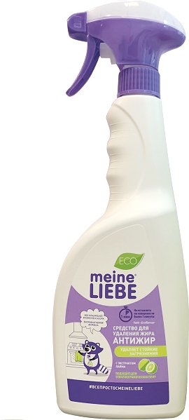 

Средство для кухни Meine Liebe для удаления жира 750 мл