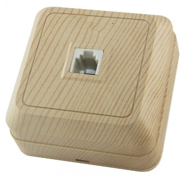 

Розетка телефонная TDM Electric Ладога SQ1801-0057