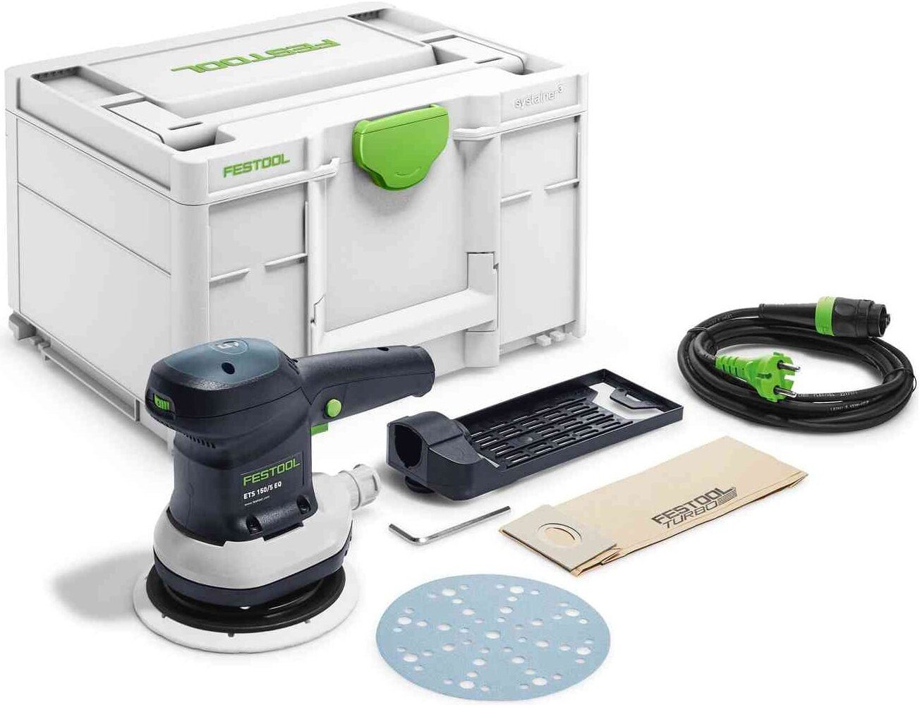 

Виброшлифмашина Festool ETS 150.5 EQ-Plus 576080 (кейс)