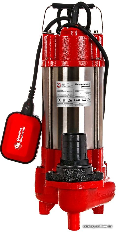 Фекальный насос Quattro Elementi Sewage 500F Ci