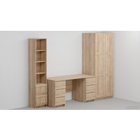 Стол Mio Tesoro Кастор 6 ящиков 151x65 2.03.06.040.3 (дуб сонома)