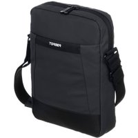 Мужская сумка Torber T8000 (черный/серый)