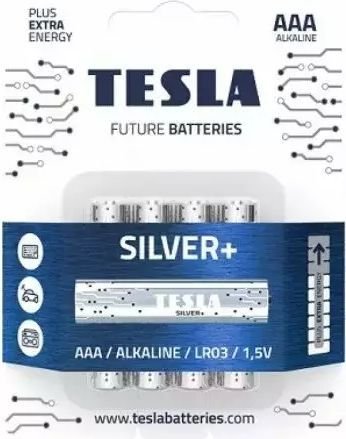 

Батарейка Tesla Batteries Silver+ AAA LR03 1.5V 1099137217 4 шт