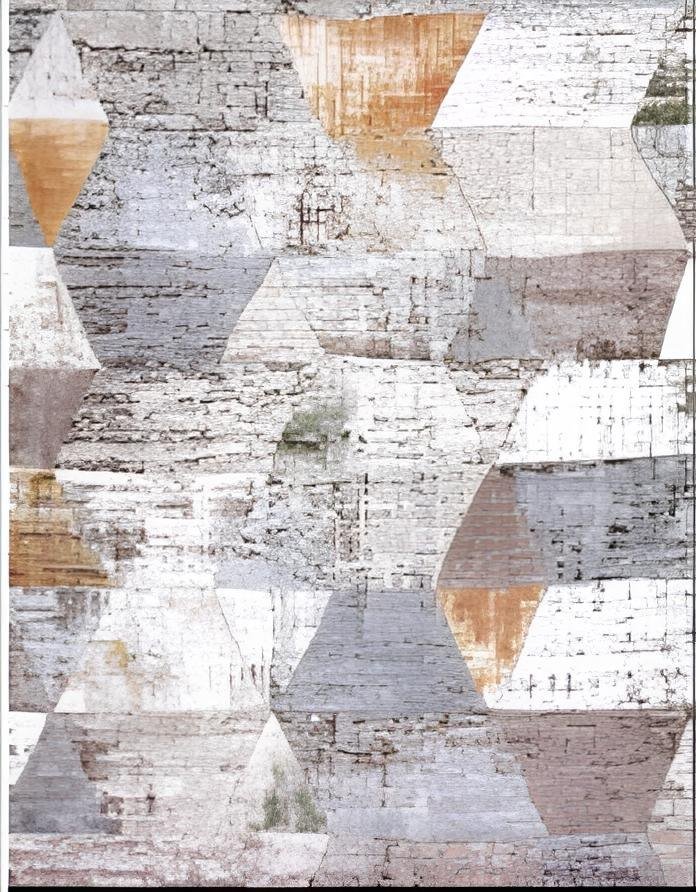 

Ковер для жилой комнаты Linea Hali Banco P1044-MULTI (0.75x1.5)