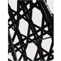 Подвесное кресло M-Group Для двоих Люкс 11510205 (коричневый ротанг/коричневая подушка)