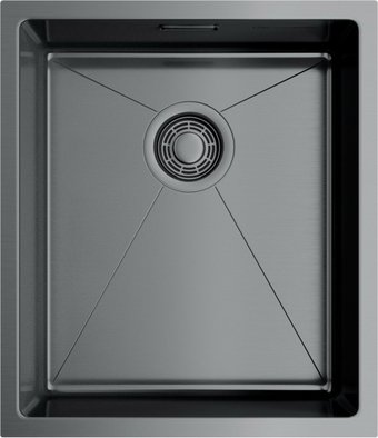 Кухонная мойка Omoikiri Taki 38-U/IF-GM 4973106 (вороненая сталь)