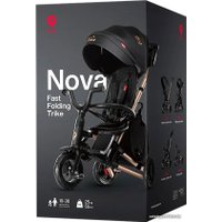 Детский велосипед Qplay Nova Plus S700 (черный/золотистый)