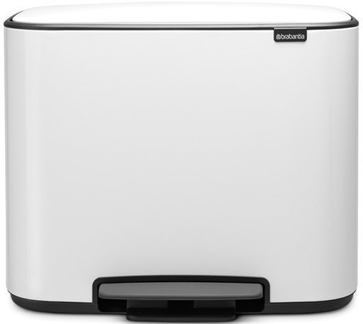 

Система сортировки мусора Brabantia Bo Pedal Bin 11л + 23л (белый)