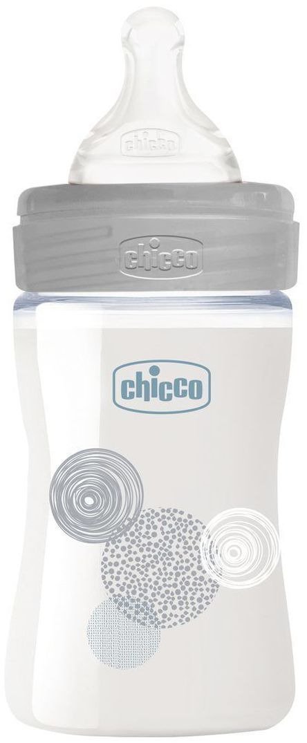 

Бутылочка для кормления Chicco Well-Being Glass Uni 00028711300000 (150 мл)