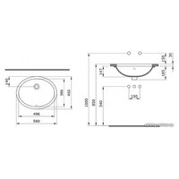 Умывальник Bocchi Parma 1384-001-0125