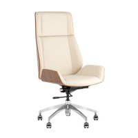 Офисное кресло TopChairs Crown SN A312 8383-1 Walnut Back (бежевый)
